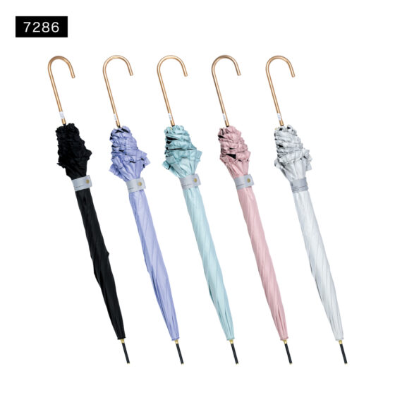 7256 50cm ショート ラッフルフリル ブラックコーティング★★7266 55折 トップレス ラッフルフリル ブラックコーティング★★7286 60cm ジャンプ ラッフルフリル ブラックコーティング／イメージ08