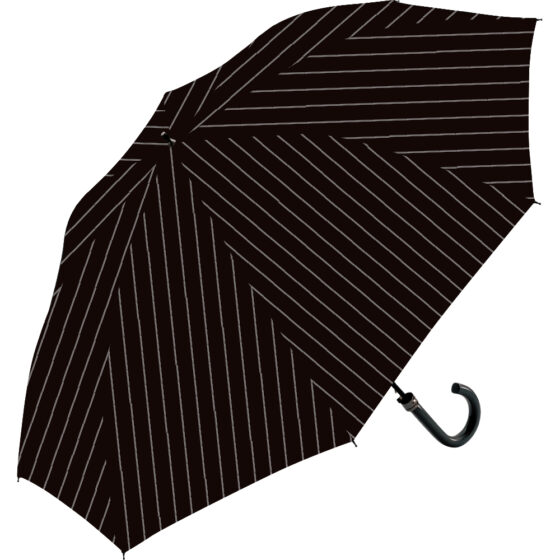 9276/9286 9276 60cm ミニ 耐風骨 ストライプ ブラックコーティング★★9286 70cm ジャンプ ストライプ ブラックコーティング